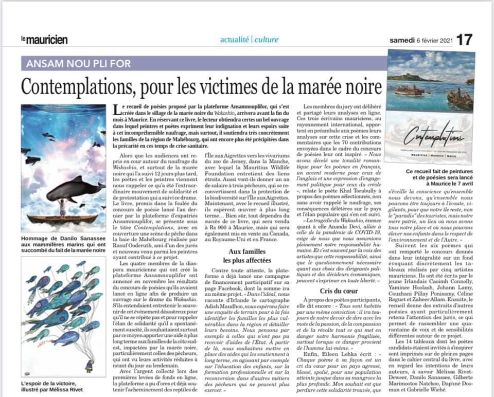 Interview with Joan Bastide about his novel 'Que la terre nous soit légère'